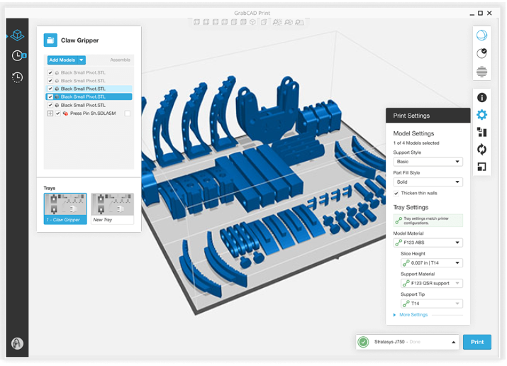 GrabCAD Print Smooth Workflow