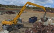 Wheeled Material Handler Personal Simulator